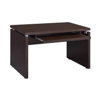 Contemporary Medium Oak Computer Desk