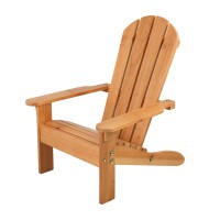 KidKraft Wooden Adirondack Children's Outdoor Chair, Kid's Patio Furniture, Honey, Gift for Ages 3-8 21.5 x 19.2 x 24.5