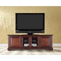 Crosley Furniture Alexandria 60-Inch Low-Profile Tv Stand, Vintage Mahogany