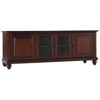 Crosley Furniture Cambridge 60-Inch Low-Profile Tv Stand, Vintage Mahogany