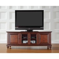 Crosley Furniture Cambridge 60-Inch Low-Profile Tv Stand, Vintage Mahogany