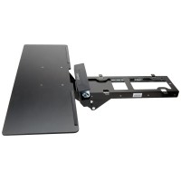 Ergotron - Neo-Flex Under Desk Keyboard Tray - Adjustable Height Ergonomic Slide Out Keyboard Arm Attachment For Desk