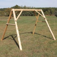 Lakeland Mills A-Frame Porch Swing, 4'