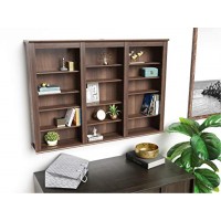 Triple Wall Mounted Storage Espresso