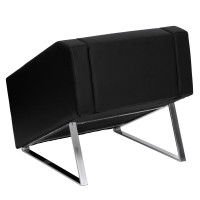 Flash Furniture Hercules Smart Series Black Leathersoft Lounge Chair