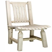 Homestead Collection Patio Chair, Ready To Finish
