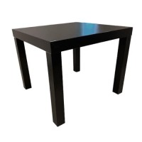 Ikea Lack - Small Coffee Table, Side Table Black