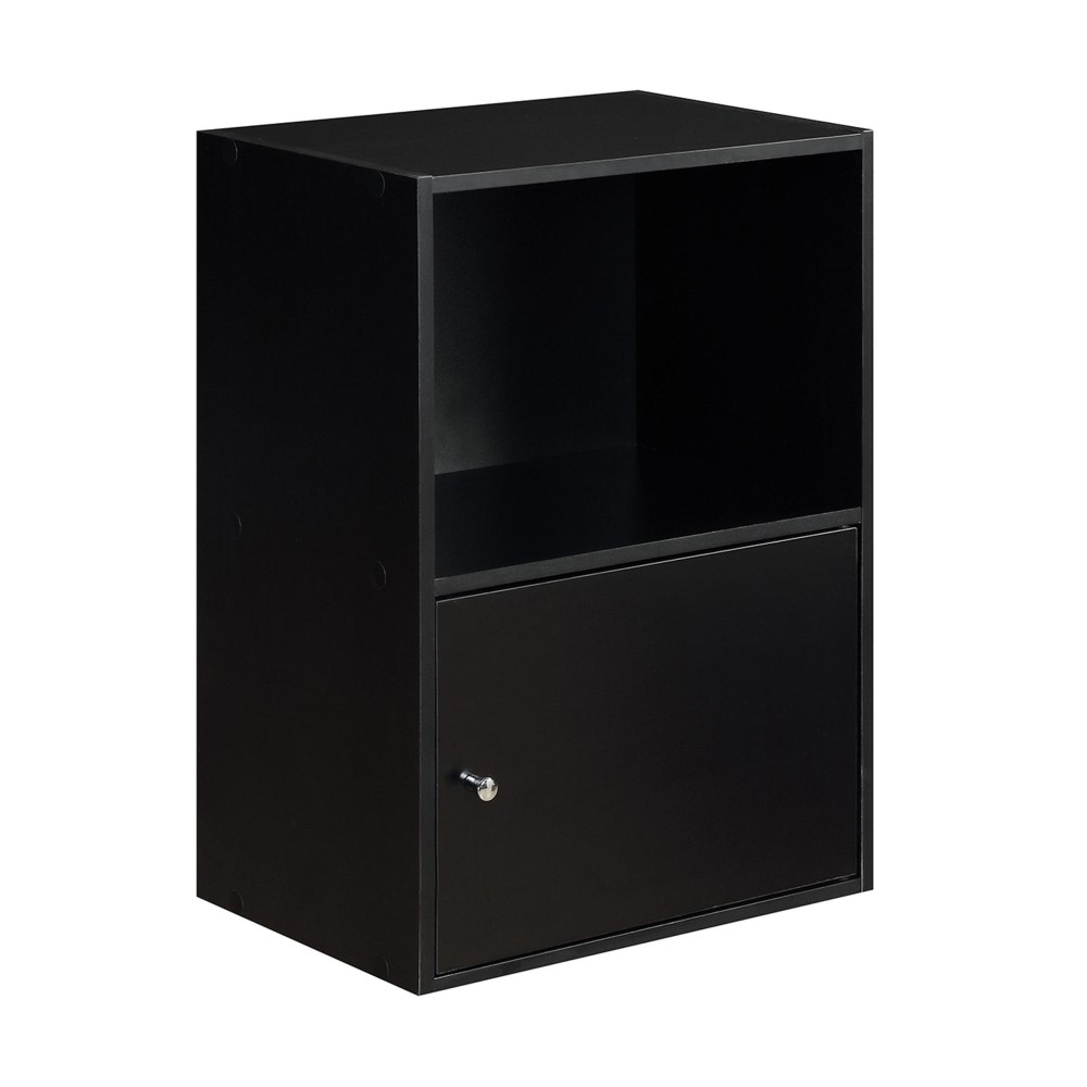 Convenience Concepts Xtra Storage 1Door Cabinet Black