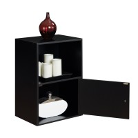 Convenience Concepts Xtra Storage 1Door Cabinet Black