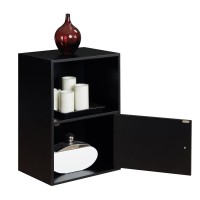 Convenience Concepts Xtra Storage 1Door Cabinet Black