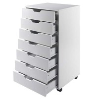 Winsome Halifax Storage/Organization, 7 drawer, White