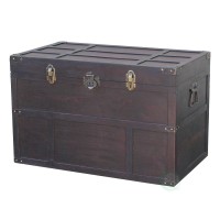 Vintiquewise(Tm Old Cedar Style Large Chest