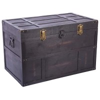 Vintiquewise(Tm Old Cedar Style Large Chest