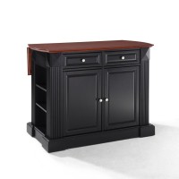 Coventry Drop Leaf Top Kitchen Island BlackCherry