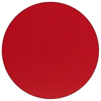 Flash Furniture 48'' Round Red Hp Laminate Activity Table - Standard Height Adjustable Legs