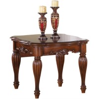 Acme Dreena Rectangular Wooden End Table In Cherry