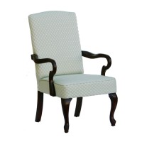 Comfort Pointe Derby Goose Neck Accent Chair - Beige