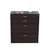 Inval America 4 Drawer Storagefiling Cabinet