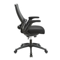 Modway Aspire Fabric Office Chair In Black