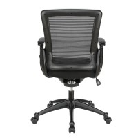 Modway Aspire Fabric Office Chair In Black