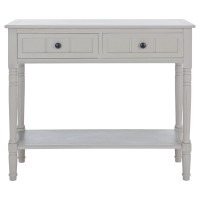 Safavieh American Homes Collection Samantha Vintage Grey 2-Drawer Console Table