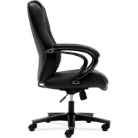 Hon Managerial Office Chair- High-Back Computer Desk Chair With Loop Arms , Black (Vl402)