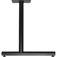 Lorell Training Table Cleg Table Base Steel Black