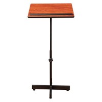 Oklahoma Sound Portable Presentation Lectern, Cherry