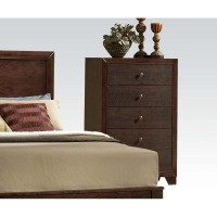 Acme Madison 5 Drawer Chest in Espresso