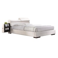 Acme Manjot Queen Panel Bed In White