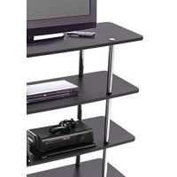 Convenience Concepts Designs2Go Xl Highboy 4 Tier Tv Stand Homefurnitureanddecor 4725L X 1575W X 3625H Black