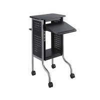 Safco Products Scoot Presentation Cart, Black