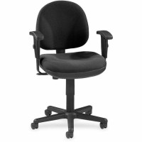 Lorell Millenia Pneumatic Adjustable Task Chair Black Seat 1 Each