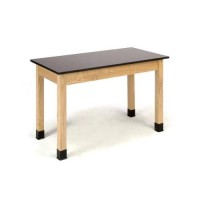 Nps Wood Science Lab Table, 30 X 60 X 36, Phenolic Top