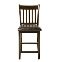 Alpine Furniture Capitola Faux Leather Counter Height Pub Chairs (Set Of 2)