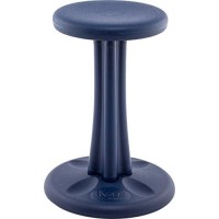 Kore Kids Pre-Teen Wobble Chair - Flexible Seating Stool For Classroom, Home & School, Add/Adhd - Made In The Usa - Age 10-11, Grade 5-6, Dark Blue (18.7In)