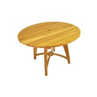 Anderson Teak Florence Round Table, 47-Inch