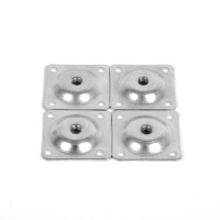 LEG DADDY 5/16 T-Plate Sofa Leg Attachment Plates, Set of 4