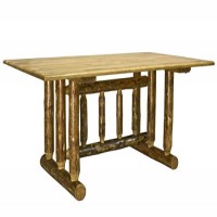 Glacier Country Collection Trestle Based Dining Table