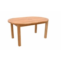 Anderson Teak Bahama Oval Extension Table, 78-Inch