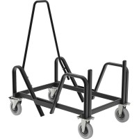 Hon Motivate Seating Cart High-Density Stacking Chairs, 21-3/8 X 34-1/4 X 36-5/8,Blk
