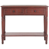 Safavieh American Homes Collection Samantha Red 2-Drawer Console Table