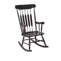 Gift Mark Adult Rocking Chair Espresso Finish