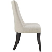 Modway Reverie Modern Upholstered Fabric Parsons Kitchen And Dining Room Chair In Beige