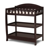 Delta Children Infant Changing Table With Pad, Dark Chocolate