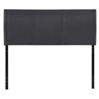 Modway Isabella Faux Leather Upholstered Queen Headboard In Black