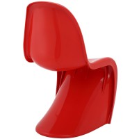 Modway Slither Dining Side Chair Set Of 2 In Red