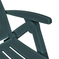Vidaxl Ipae-Progarden Folding Cot With Wheels Green - Zircon Model
