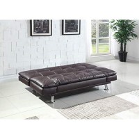 Coaster Home Furnishings Dilleston Sofa Bed In Futon Style Brown