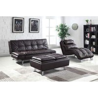 Coaster Home Furnishings Dilleston Sofa Bed In Futon Style Brown